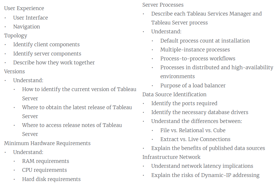 Tableau Server Certification Questions Pdf